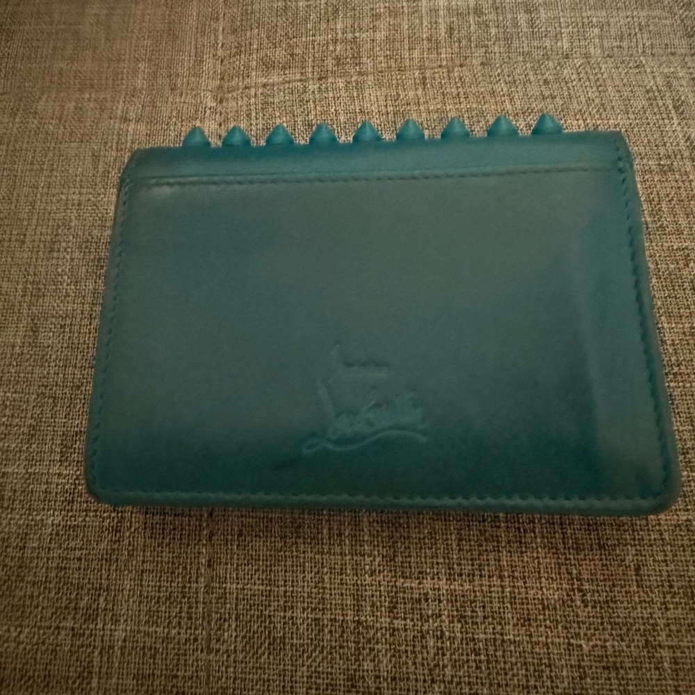 Christian Loubiton Wallet/Card Holder *Rare Color* - Picture 2 of 10
